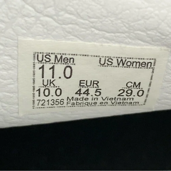 Vans x Disney SK8-Hi Nightmare Before Xmas Sallys Potion Sneakers Size M… - Picture 9 of 9